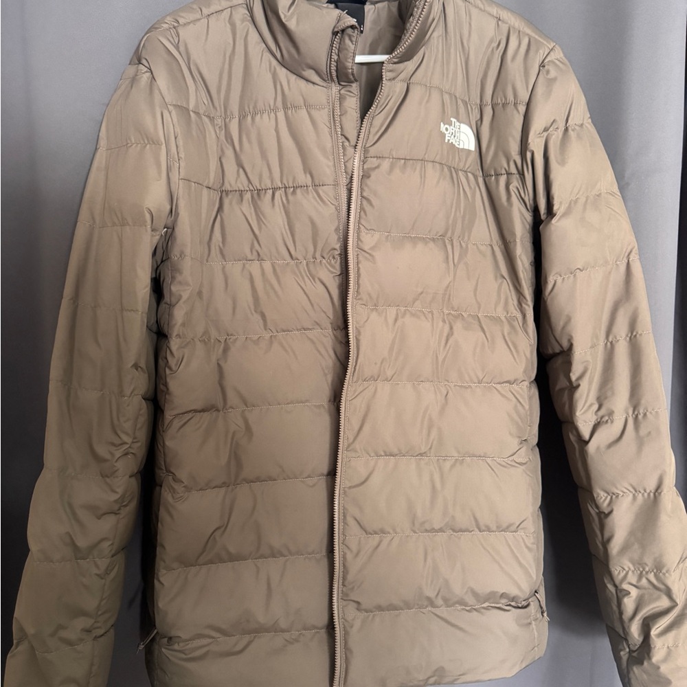 The North Face Men's Taupe Puffer Jacket